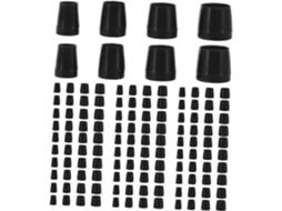 Protetores De Sapatos Salto Alto Femininos, 20 Pares De Capas Portáteis Pvc Preto Para Casamentos E Festas, Preservam A