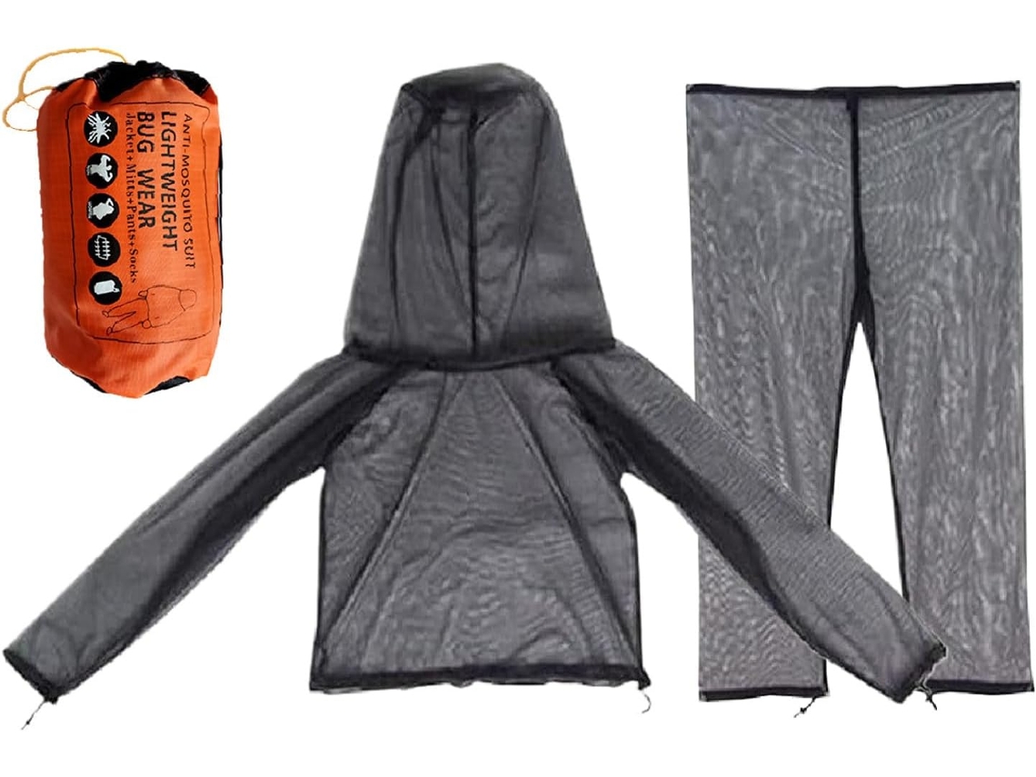 Jaqueta Fly Suit Com Proteção Total Contra Insetos
