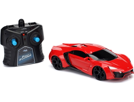 Carro Telecomandado  Fast & Furious Lykan Hypersport (Idade Mínima: 6 - Alcance: 25 m - Velocidade Máxima: 6 Km/h)