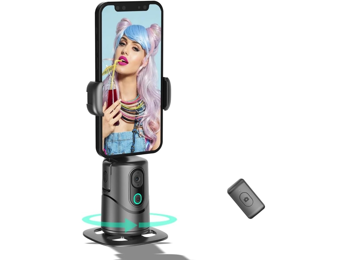 Suporte com rastreamento facial automático para 2025 AQUAFORGE