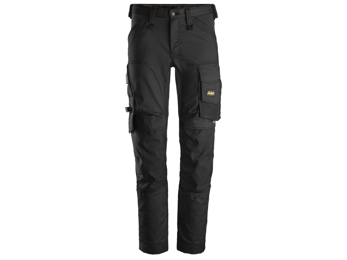 SNICKERS WORKWEAR-63410404052-AllroundWork Stretch Pants Preto tamanho 52