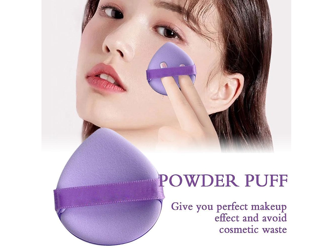 Esponja De Maquiagem Feminina, Macia, Dupla Face, Para Pó Cosmético Everley891