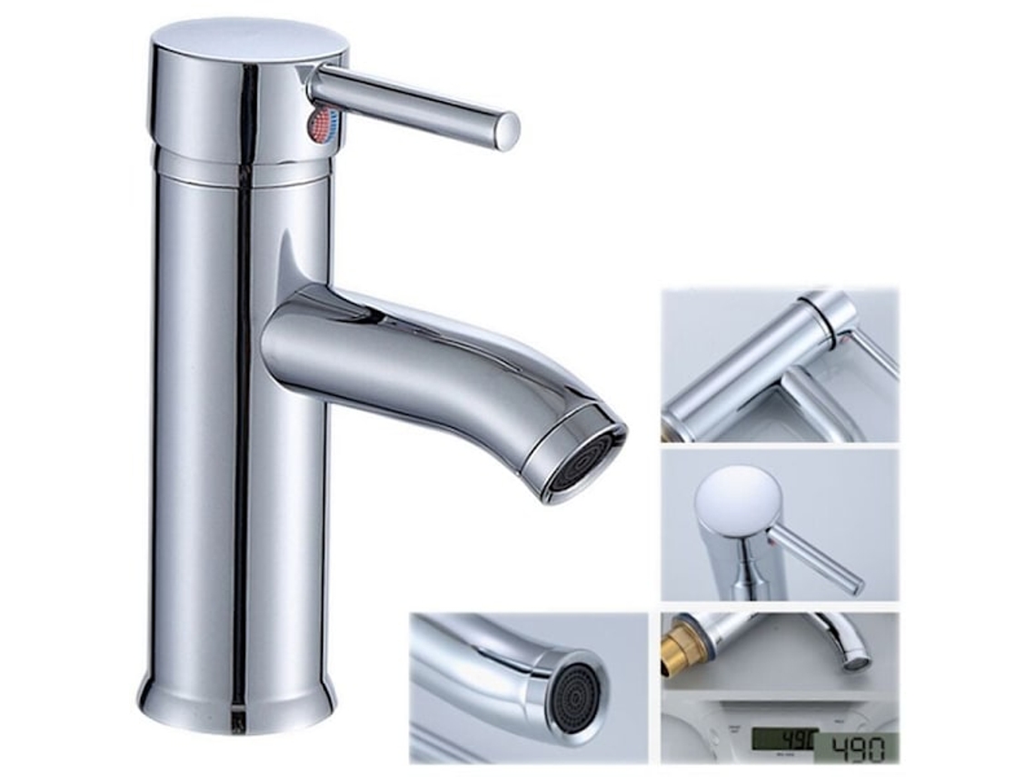 Misturador De Banheiro Para Aquecimento E Resfriamento, Monocomando Aquaforge (b3)