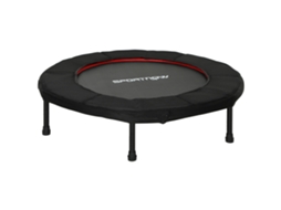 Trampolim Fitness Aço, Tecido Oxford E Pp Cor Vermelho Ø102x22 Cm Sportnow