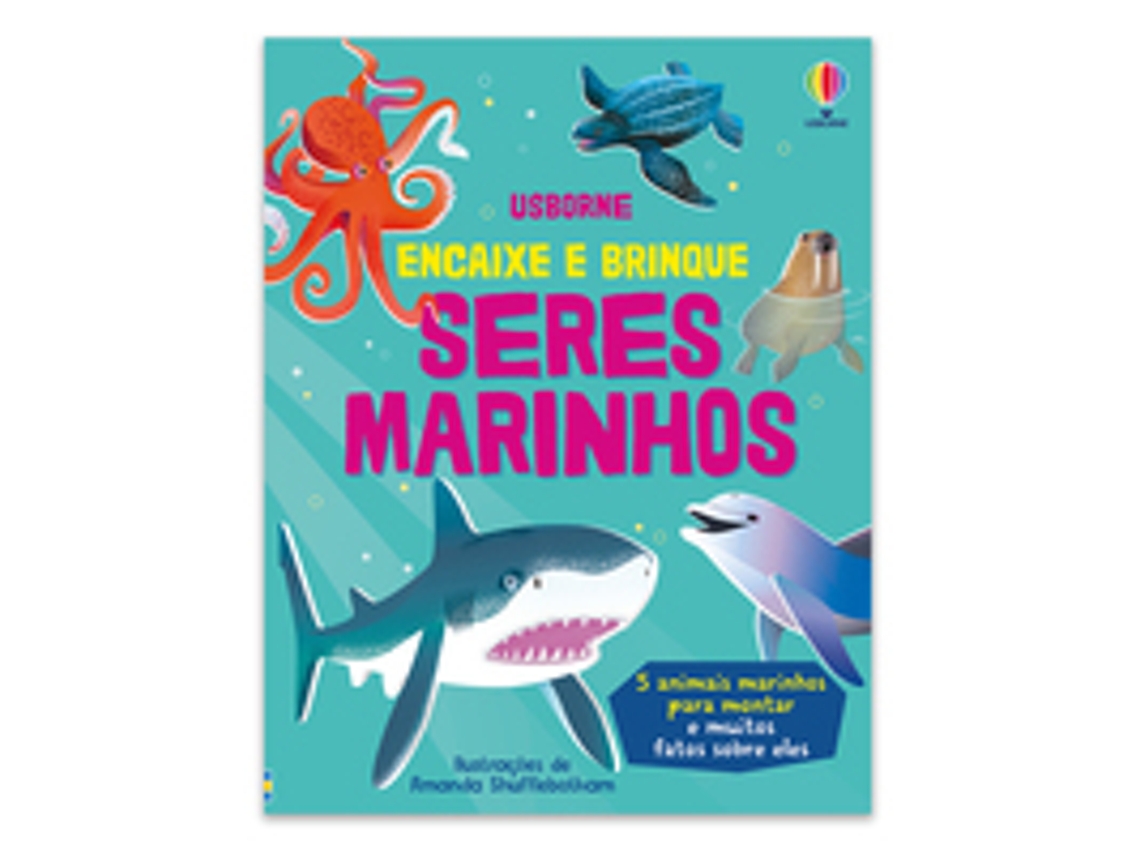Livro Seres Marinhos De Abigail Wheatley (português)