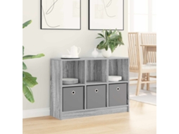 Vidaxl Buffet Cinza Sonoma 88,5 X 27,5 X 63,5 Cm