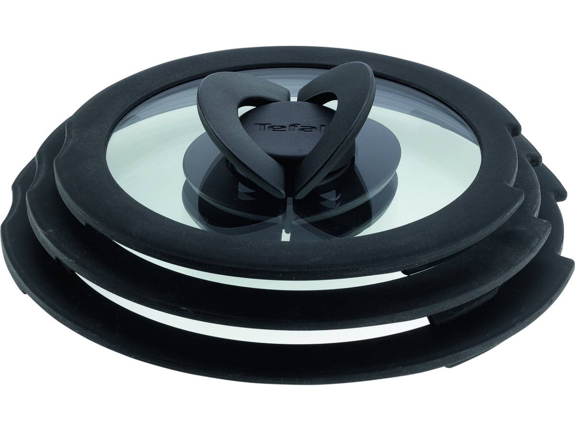 Set 3 Peças - Tampas em Vidro TEFAL Ingenio L9849132 (16/18/20 cm)