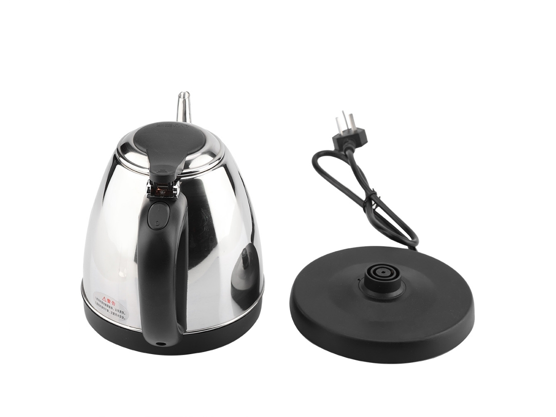 Chaleira elétrica de aço inoxidável 1.2l para aquecimento rápido de água LAXISCREED