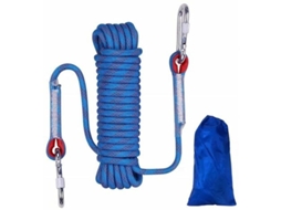 Corda De Segurança De Náilon 12mm 10 Metros Azul Para Escalada Ao Ar Livre Resgate Descida