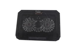2026zentro-base Para Refrigeração De Laptop Com Dois Ventiladores Usb Ajustável Ângulo Iluminação Para Dispositivos 14in 15in 17in