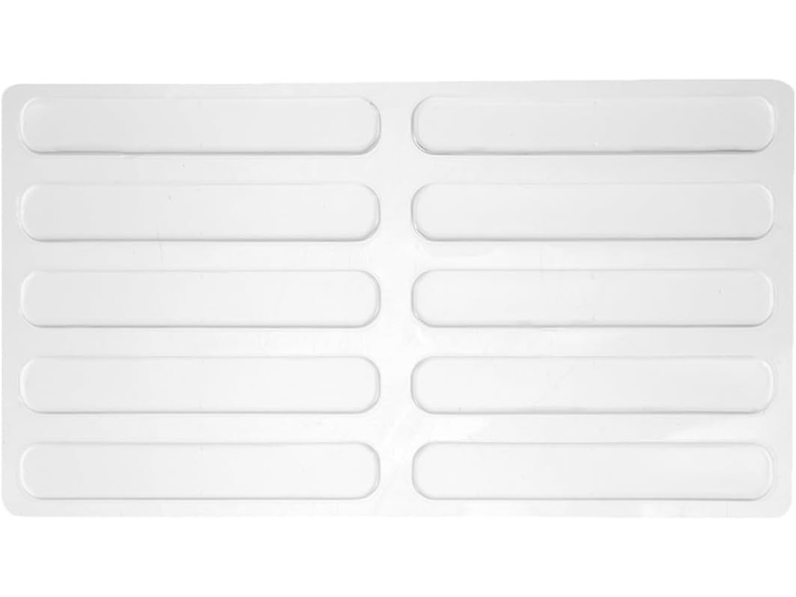 Conjunto De 10 Protetores Silicone Autoadesivos Para Armários