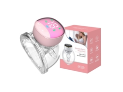 Bomba de tiras portátil Leite, 1 unidade, BRILVIBERA (rosa)
