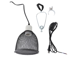 Base de Lâmpada de Aquecimento Anti Queimadura para Répteis, Ajustável, Plug US 110V