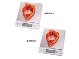 ABRAÇADEIRA DE SELA BUSINESS de alumínio com liberação rápida, 39.8mm/40.8mm, para bicicletas