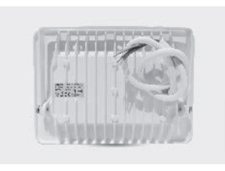 Projector Led 10W Slim Branco – Branco Quente