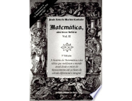 Livro MATEMATICA - UMA BREVE HISTORIA - VOL. 2 de CONTADOR, PAULO ROBERTO MARTINS (Português do Brasil)