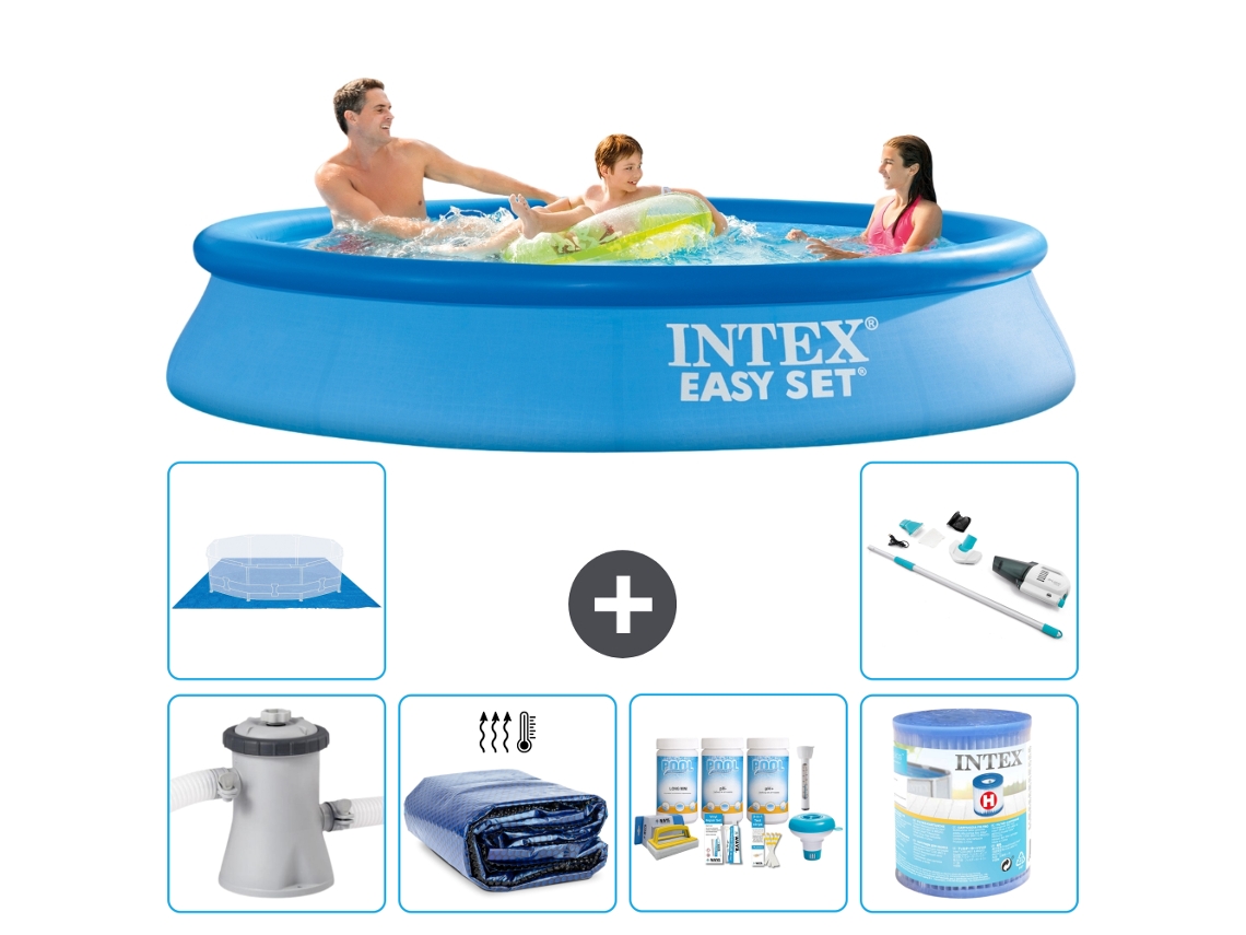 Intex Piscina Easy Set Redonda - 305x61 Cm - 7-peças S30878