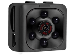 Mini Câmera Espiã HD 1080P com Gravação de Áudio e Vídeo, Visão Noturna, Bestvite Sports Detective (Preto)