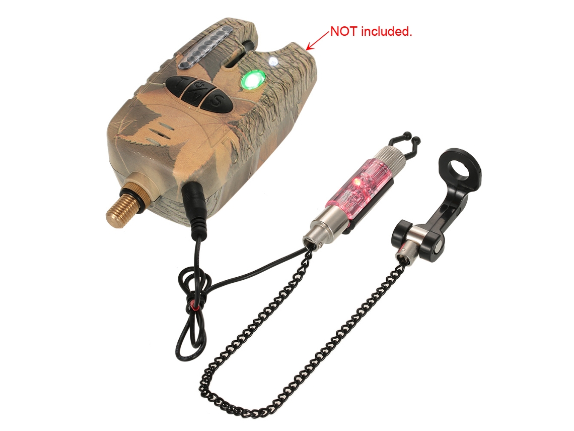 Alarme de Mordida com Led para Pesca de Ferro