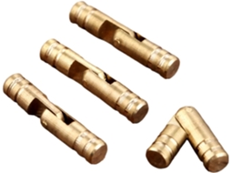 Dobradiças De Barril, 100 Peças Caixa, Dobradiça Invisível, Latão Maciço, Dobradiça Oculta Para Joias, Vitrine, Armário