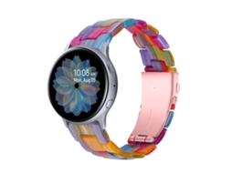 Bracelete Resina Luxury Multicor Ticwatch Gtx