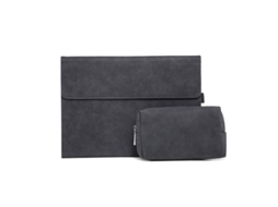 Capa Flip Resistente HEXINYIGJLY para Surface Pro 8 antichoque com suporte caneta e bolsa Preto