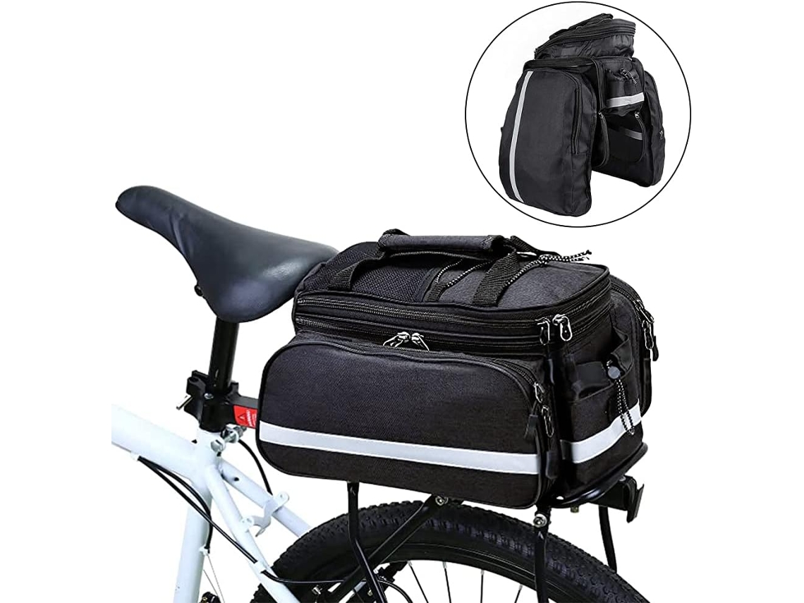 MEOIRUERY Pronto Para A Aventura Alforjes Impermeáveis Multifuncionais, Estrutura Sólida Que Oferece Suporte Às Suas Jornadas De Ciclismo, Mecanismo De Fixação