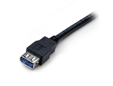 Cabo de Dados StarTech (USB A - 2 m - Preto)