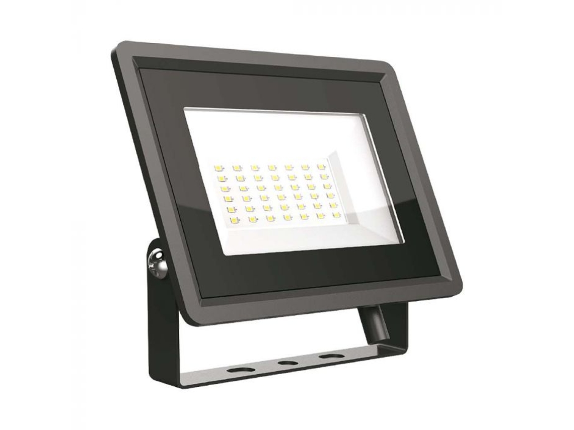 Projetor Led Smd F Series 30w 4000k Preto V Tac