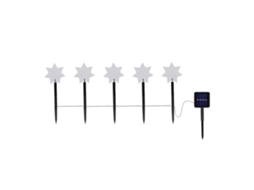 Laxiscreed Luz De Estrela Solar Para Jardim E Exterior, Iluminação De Natal E Paisagismo