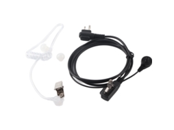 Fone de Ouvido Mali com Tubo Acústico para Rádios Motorola Walkie Talkies