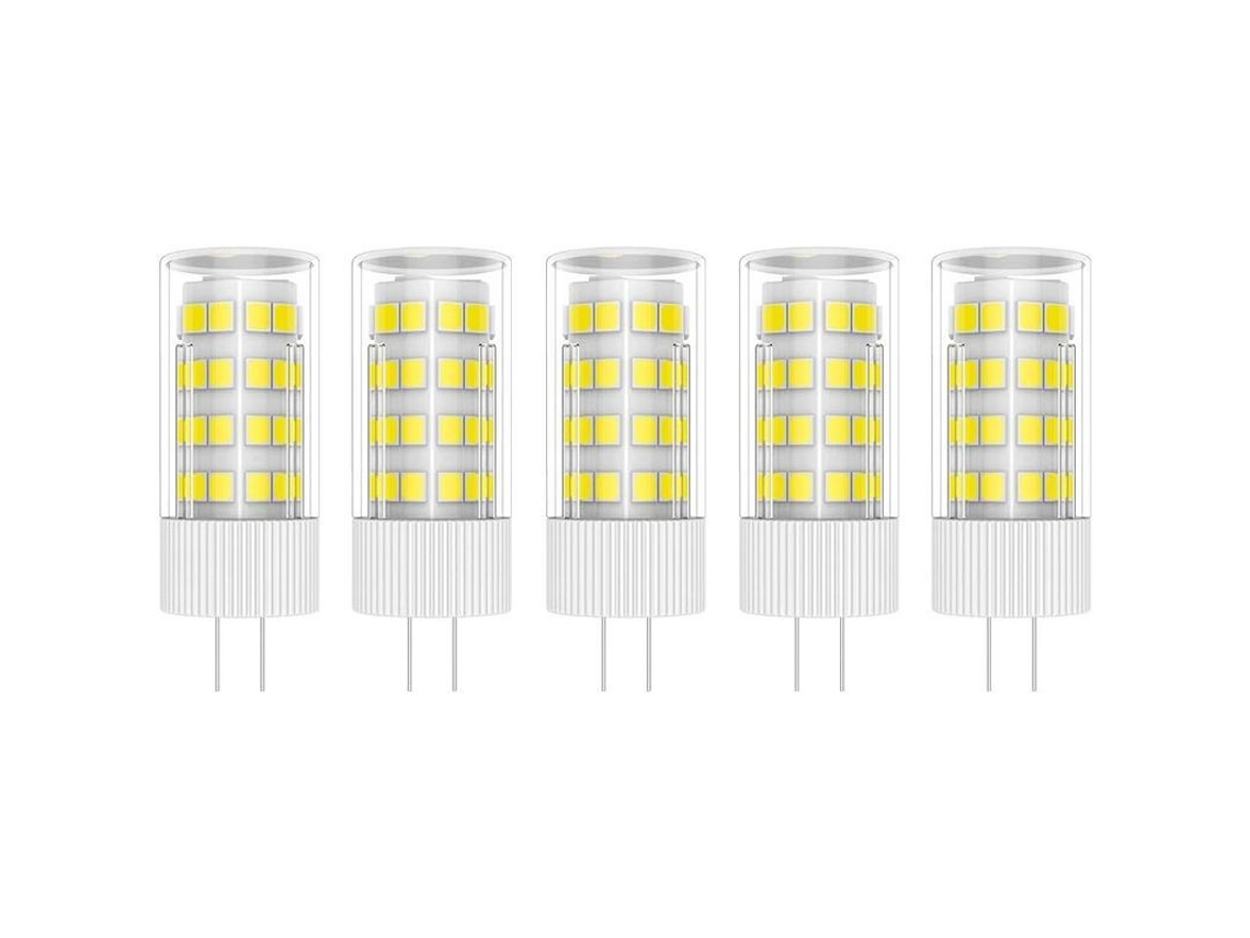 Lâmpadas LED G4 5w, 51 SMD 2835, 6000k, 400lm, equivalente a 50w halógena, 220v, classe A+ | S/MARCA