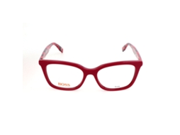 Armação de óculos feminina Hugo Boss Bo-0313-8a4 (vermelha - acetato - Ø 52 mm)