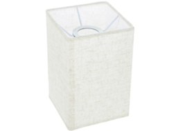 Abajur Quadrado, De Linho, Piso, Mesa, Como Mostrado - Perfeito Como Na Imagem-aquaforge