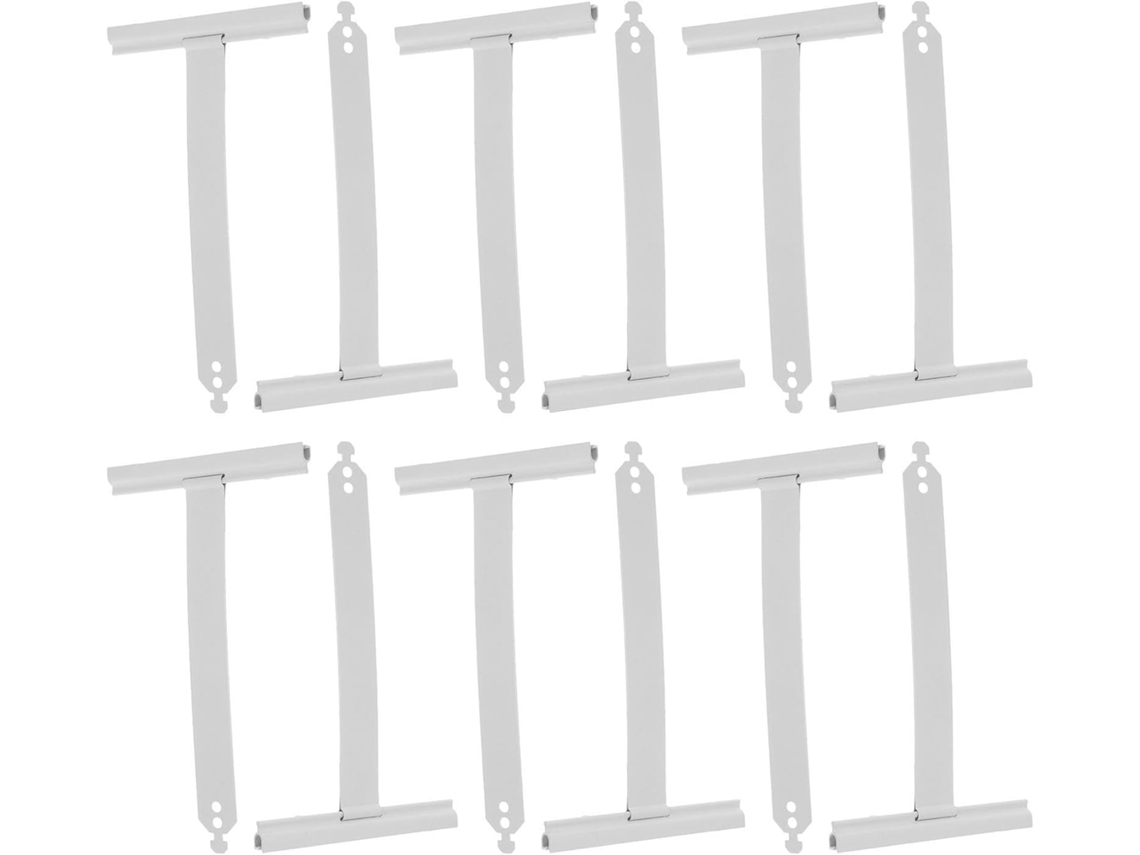 Conjunto De 12 Peças Acessórios Reposição Em Aço Inoxidável Com Redução Ruído E Maior Estabilidade Para Persianas Rolo