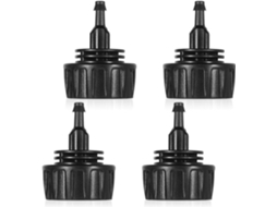 Conjunto De 4 Conectores Para Sistemas Irrigação Por Gotejamento