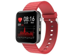 Sports Watch 1.54 Touchscreen, Monitor Cardíaco, Pressão Arterial, Sono, Atividade, Pedometria, Notificações, Homens/mulheres, Vermelho Bestvite