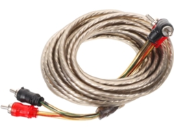 Cabos de cobre para alto-falantes de rádio automotivo, para modificação e instalação.