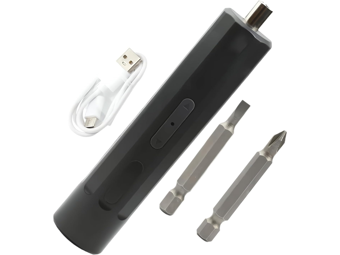 Parafusadeira Elétrica Portátil - Sem Fio Recarregável Via Usb