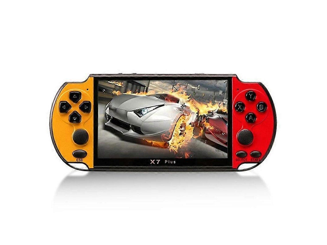 Console De Jogos Portátil Retrô X7 Plus De 5,1 Polegadas Com 8 Gb De Memória VONKELIOS