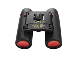 Binóculo Óptico. Preto Binóculos Dobráveis de Longo Alcance. Mini Zoom Portátil 30X60. Telescópio Óptico Bak4 Fmc para Caça. O Ca YWEI