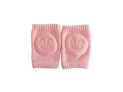 Mali joelhos para Bebê Anti derrapante Respirável Algodão Proteção Rastejo Rosa Unisex
