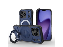 Capa De Câmara Zruxe Compativel Com Iphone 17 Pro Max (suporte Magsafe - Alça - Azul Safira)