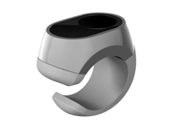 Anel De Controle Remoto Sem Fio Compatível Com Bluetooth, Cor Prata.
