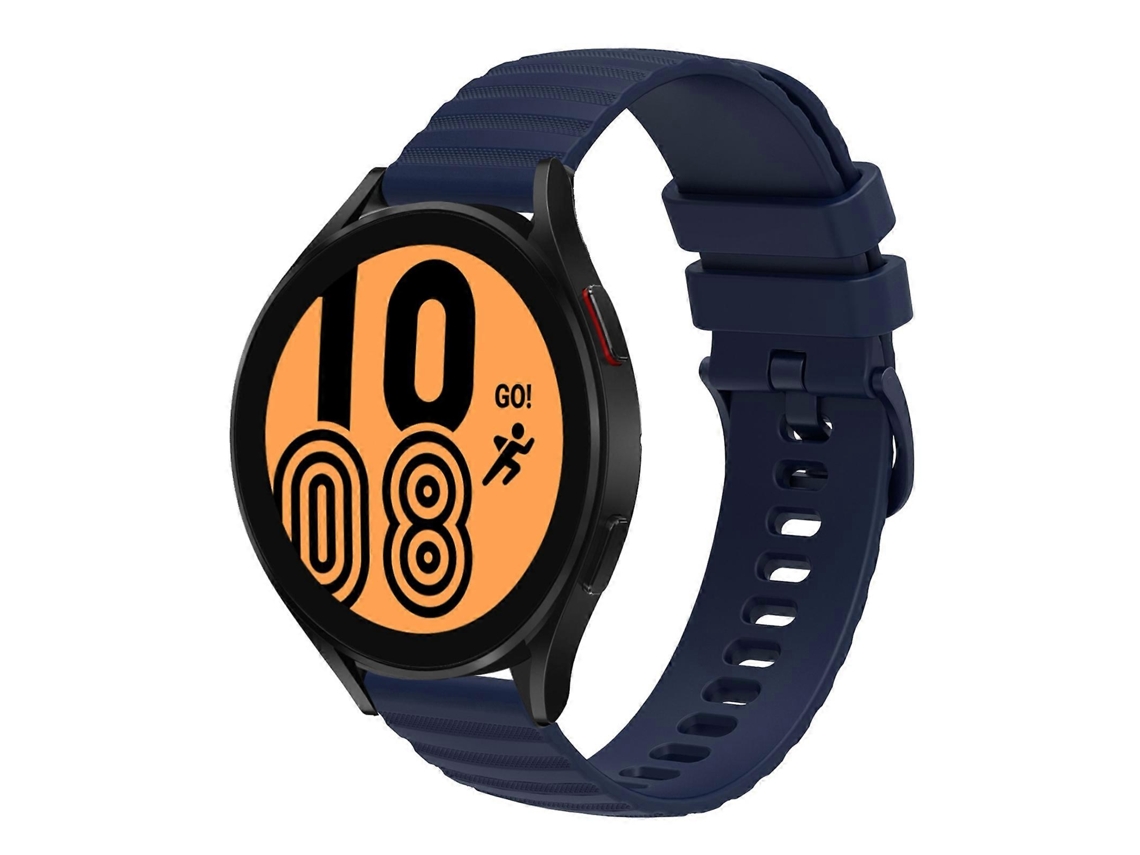 Pulseira De Silicone De Cor Sólida Com Padrão De Bolinhas Onduladas Para Samsung Galaxy Watch 46mm 22mm