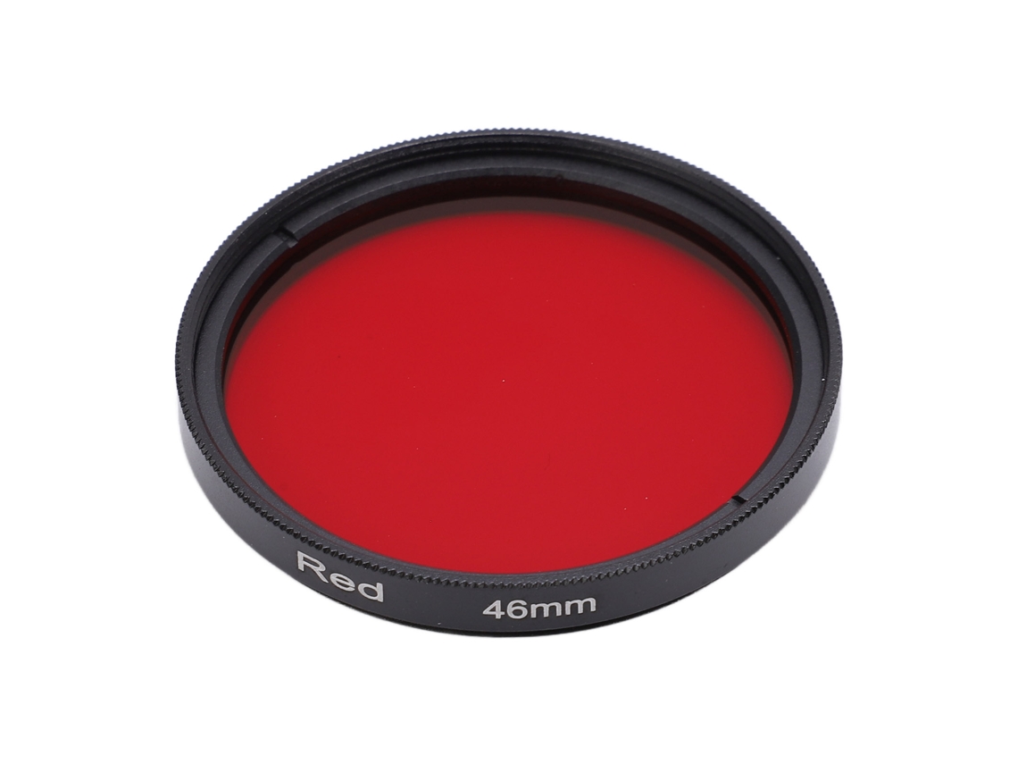 2026 filtro de Lente Rojo Completo para Nikon, Vidrio Óptico Impermeable, Filtro de Lente Rojo para Cámara