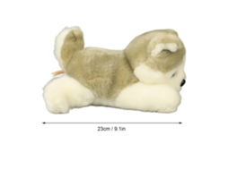 Brinquedo De Pelúcia Husky Acompanhante De Sono Travesseiro