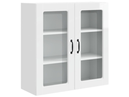 Armário de cozinha branco brilhante MAISON EXCLUSIVE com porta (80x31x80 cm)