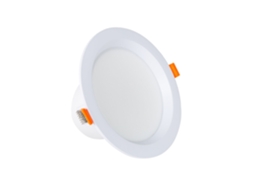 Downlight Led 12w Circular Lux Corte Ø 125 Mm Ip44 No Flicker 4000k Branco Neutro