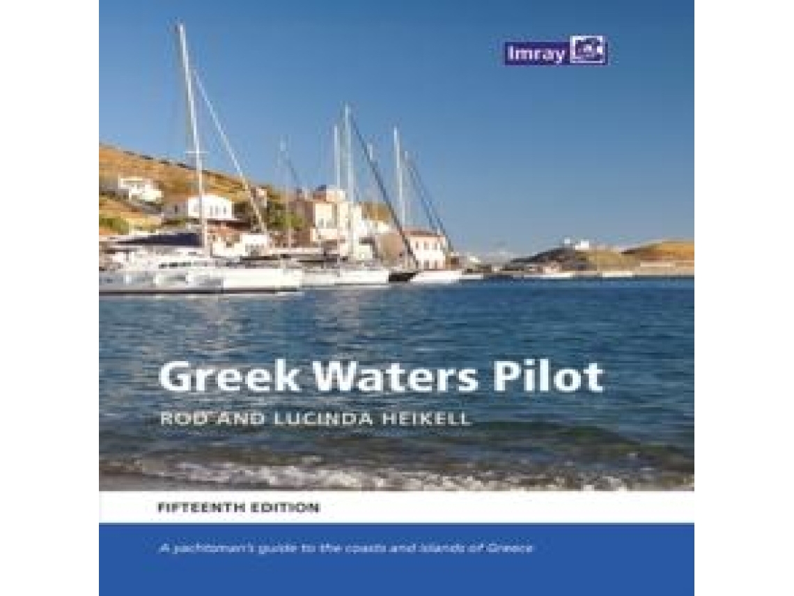 Livro Greek Waters Pilot de Lucinda Heikell (Inglês)